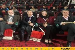 تصویر دیده نشده از شبنم قلی خانی در جایگاه داور/ عکس