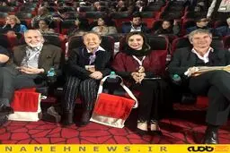 تصویر دیده نشده از شبنم قلی خانی در جایگاه داور/ عکس