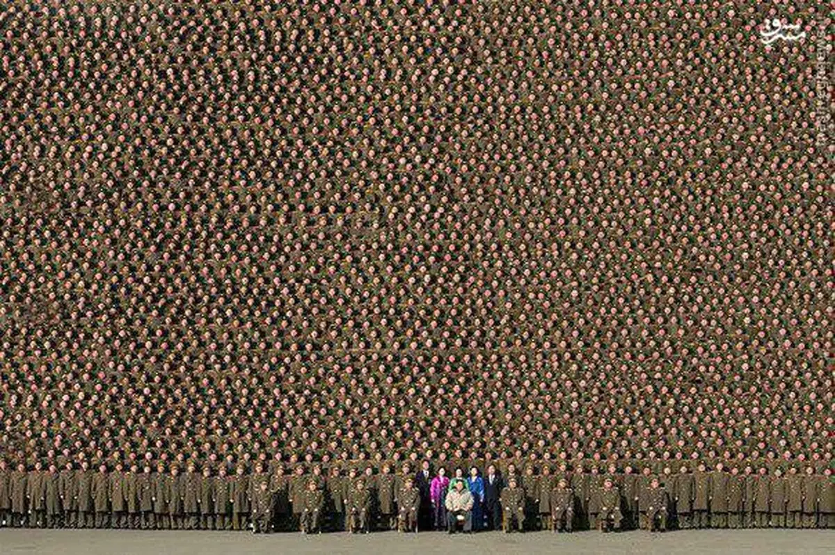 عکس/ نظم ارتش کره شمالی