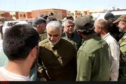 سردار سلیمانی به آبادان رفت
