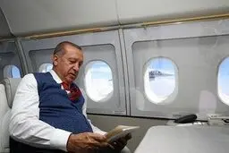 اسکورت اردوغان با جنگنده اف ۱۶/تصاویر