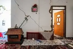 روایت تصویری از کوهبنان بعد از زلزله ۵.۲ ریشتری