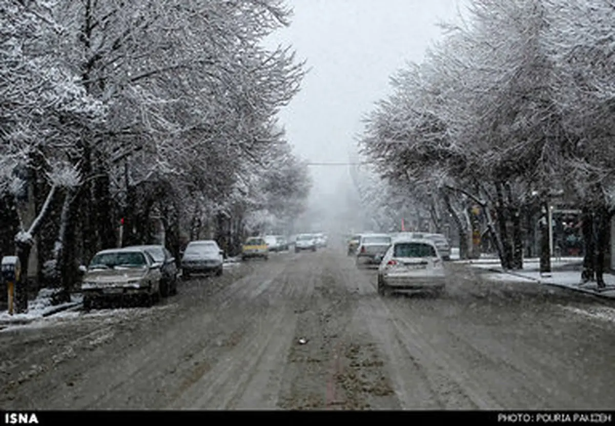 همدان، سفیدپوش شد/ تصاویر