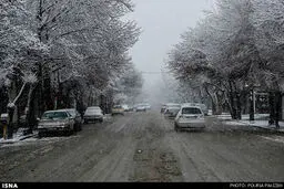 همدان، سفیدپوش شد/ تصاویر