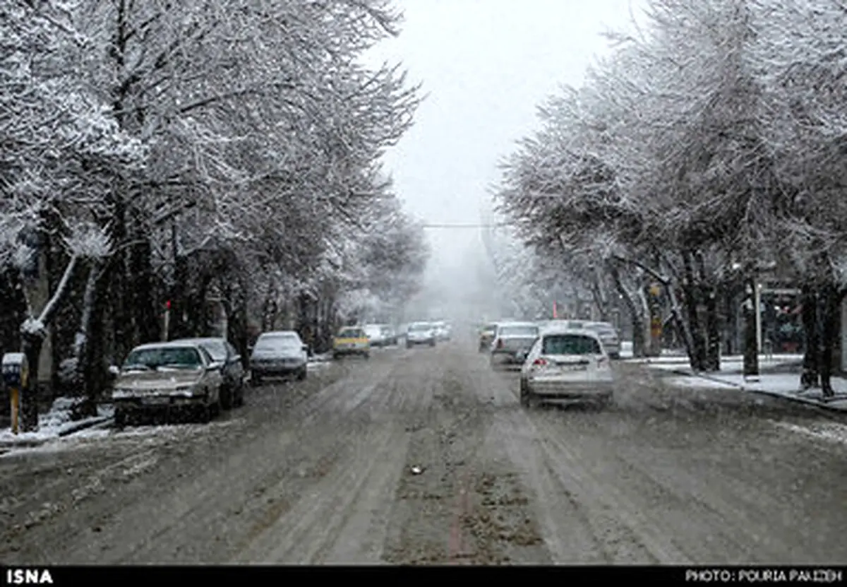 همدان، سفیدپوش شد/ تصاویر