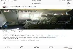 هاشمی در مسیر برگشت به تهران/ عکس