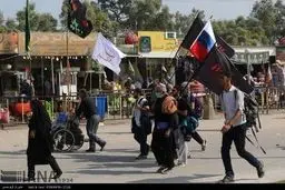 با این تصاویر همراه زائران پیاده اربعین شوید
