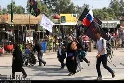 با این تصاویر همراه زائران پیاده اربعین شوید