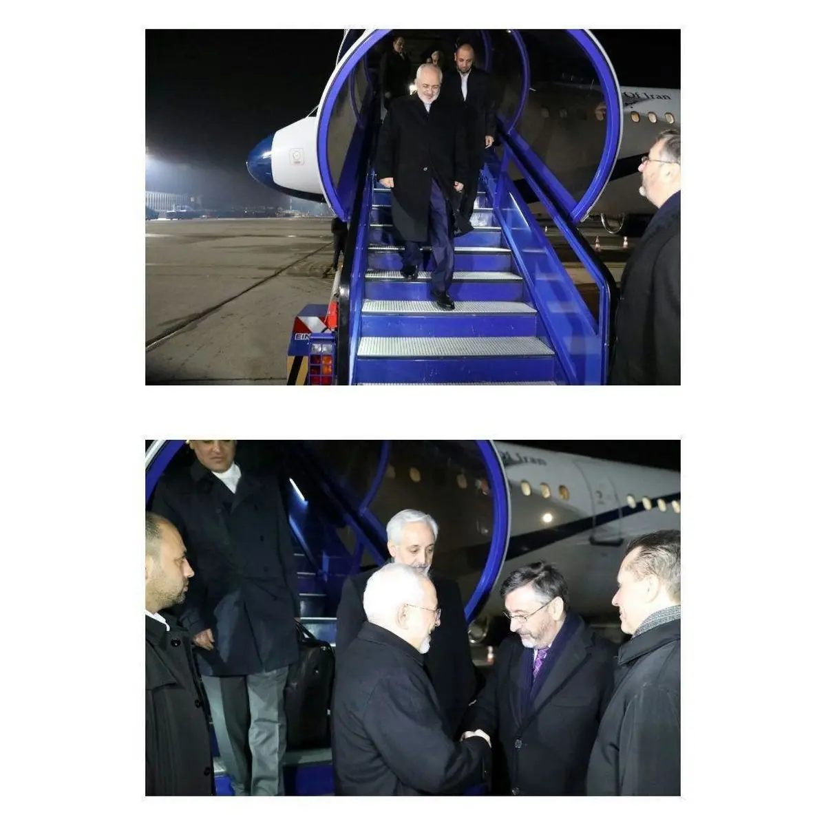 جوسازی ناشیانه و کودکانه علیه سفر وزیرخارجه به اروپای شرقی /آیا کسی در زاگرب به استقبال ظریف نیامد؟ /اسنادی که ادعاها علیه ظریف را رد می کند +عکس و فیلم