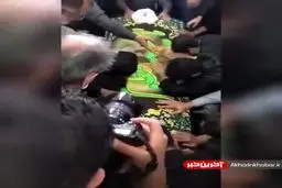 تشییع پیکر حضرت آیت الله صانعی + ویدئو