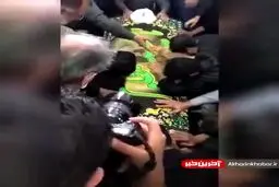 تشییع پیکر حضرت آیت الله صانعی + ویدئو