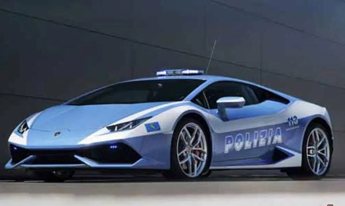 جدیدترین ماشین پلیس ایتالیا /تصاویر