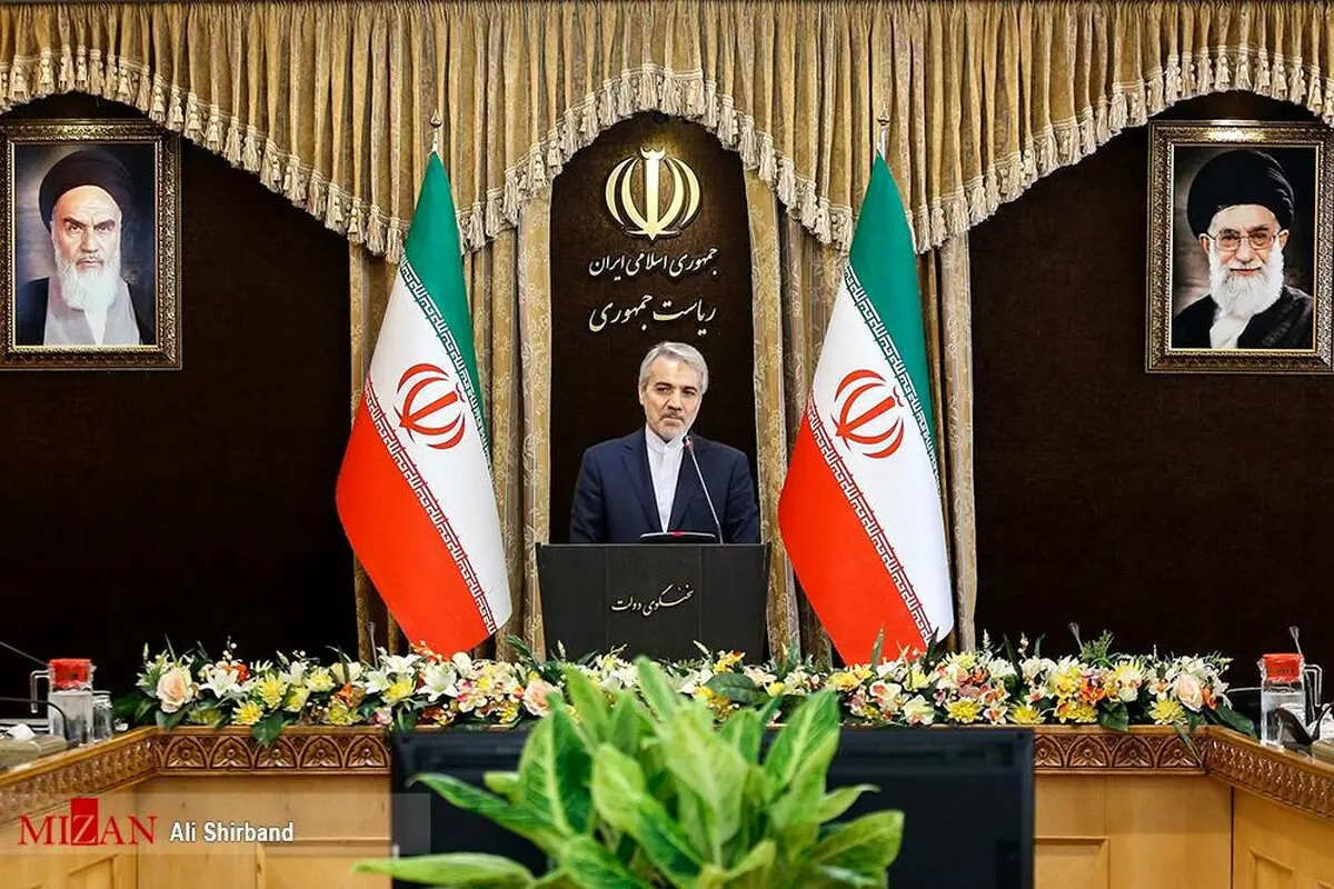 تصاویر حاشیه ای از نشست سخنگوی دولت