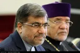 حواشی دیدار جنتی با خبرنگاران ارامنه/تصاویر