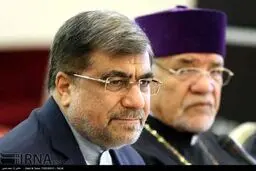 حواشی دیدار جنتی با خبرنگاران ارامنه/تصاویر