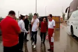 تصاویری از تصادف سردار آزمون با پورشه میلیاردی‌اش