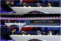 تصویری جالب از واکنش مهمانان برنامه 90 به قرعه ایران در جام جهانی روسیه