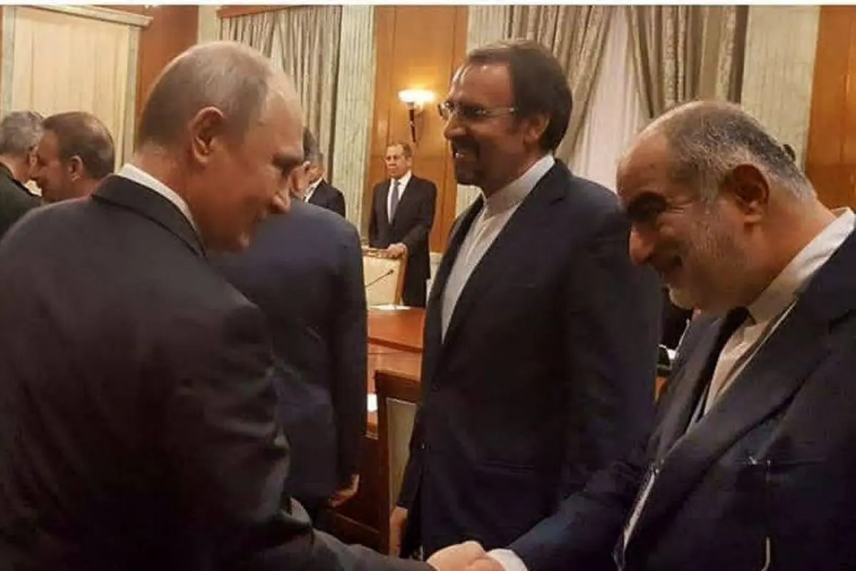 عکس خاص پوتین و حسام الدین آشنا