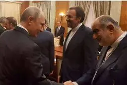 عکس خاص پوتین و حسام الدین آشنا