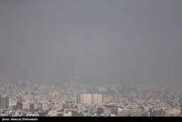 تهران غرق در آلودگی/تصاویر