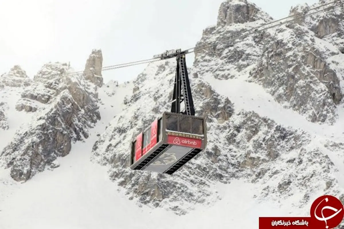 لذت یک شب اقامت معلق در "هتل تله‌کابین" +تصاویر