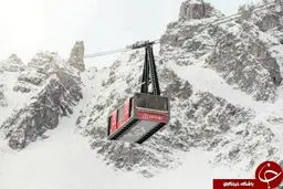 لذت یک شب اقامت معلق در "هتل تله‌کابین" +تصاویر