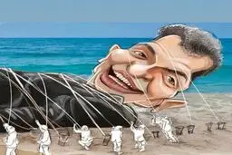 تصویری عجیب از عادل فردوسی پور
