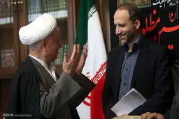 گپ و گفت هاشمی و سرافراز/ عکس