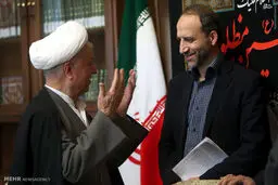 گپ و گفت هاشمی و سرافراز/ عکس