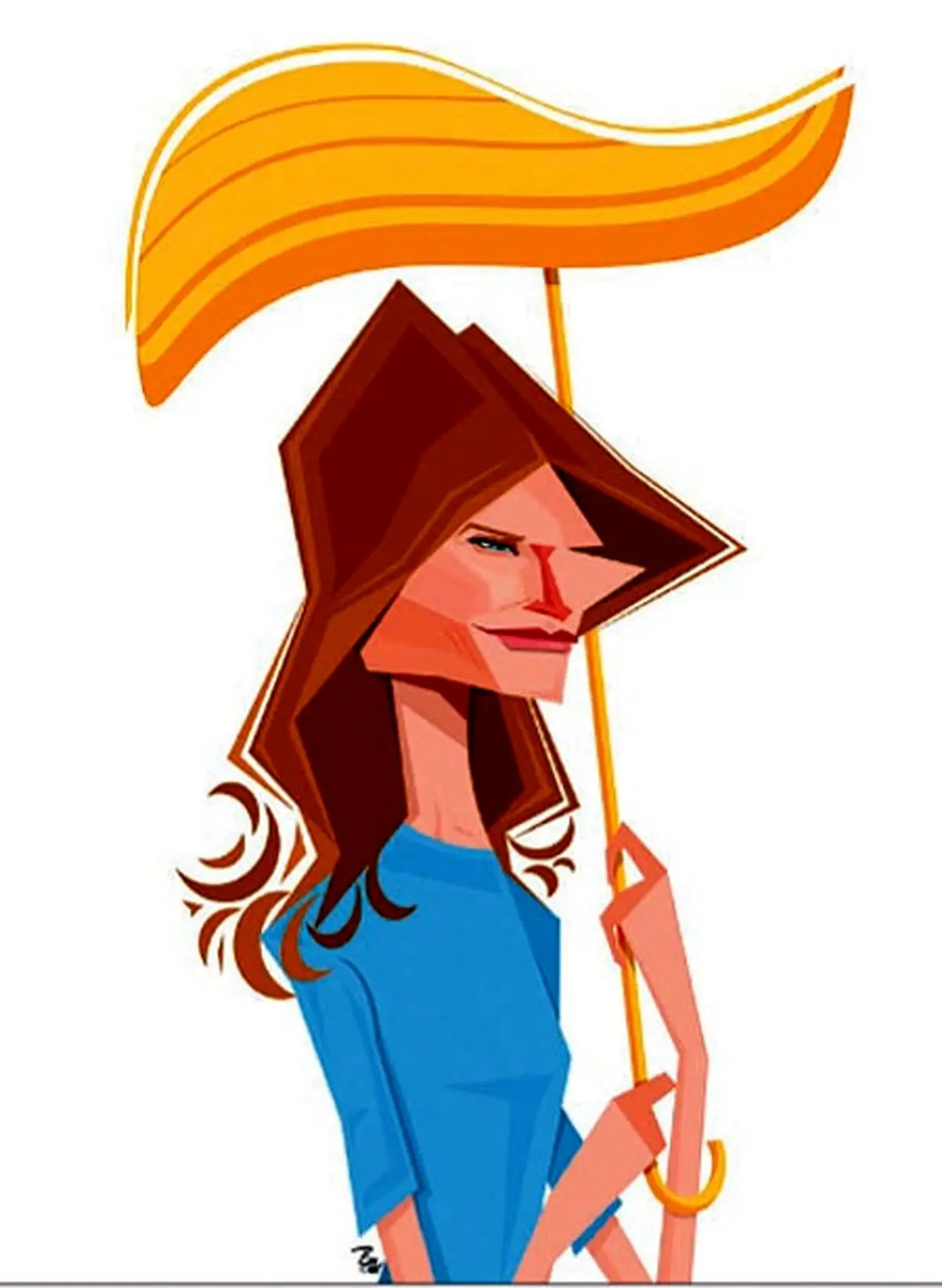 خانم آقای رییس‌جمهور!/کاریکاتور