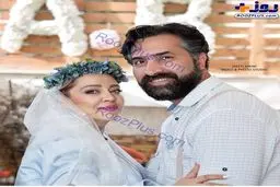تصویر عاشقانه بهاره رهنما وهمسرش در جشن سالگرد ازدواجشان