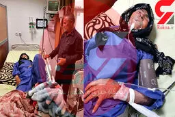 اولین عکس از زن ایرانی که بعد از مرگ زنده شد! + گفتگوی اختصاصی
