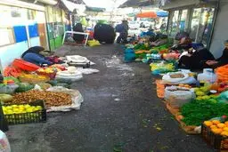 تصویری زیبا از سه‌شنبه بازار هفتگی فومن / عکس