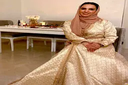 عکس / سوگل طهماسبی با لباس مراکشی