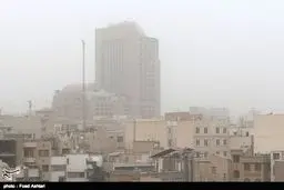 بازگشت گردوغبار به تهران /گزارش تصویری