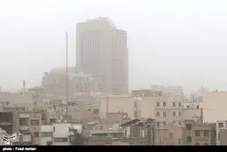 بازگشت گردوغبار به تهران /گزارش تصویری