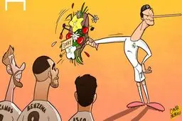 کاریکاتور/ پینوکیو در رئال مادرید!