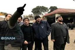 حسین رضازاده و علیرضا دبیر در پلاسکو/عکس