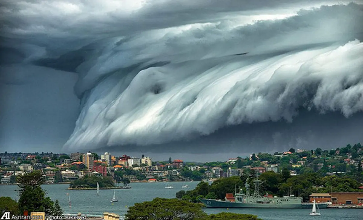 پدیده ای وحشتناک در جنوب استرالیا /تصاویر