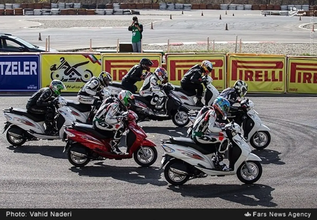عکس/ آخرین مرحله مسابقات موتور ریس قهرمانی کشور