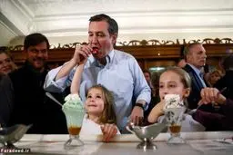 نامزد انتخابات ریاست‌جمهوری آمریکا و دخترانش/ عکس