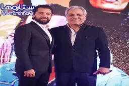 تیپ بهرام رادان و مهران مدیری در اکران خصوصی زرد/عکس