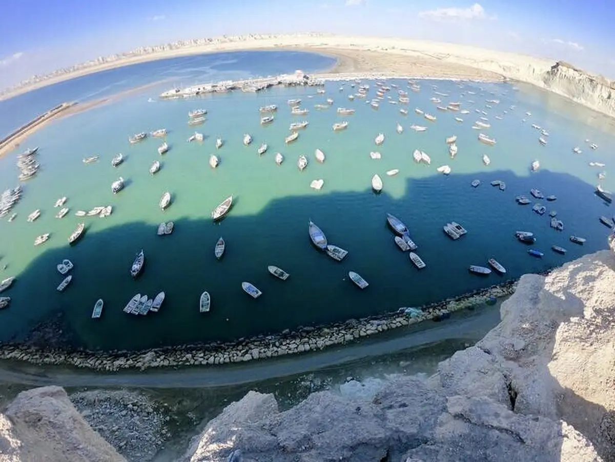 بندری زیبا در سیستان و بلوچستان / عکس