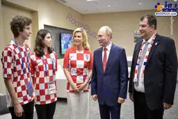 تصویری از همسر و فرزندان رئیس جمهور کرواسی