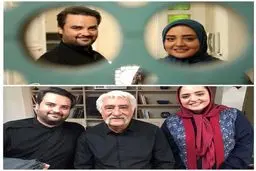 نرگس محمدى، داريوش ارجمند و مهدى سلوكى در پشت صحنه فصل سوم "ستايش"/عکس