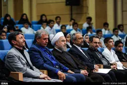 حواشی دیدار روحانی با مددجویان بهزیستی و کمیته امداد/تصاویر