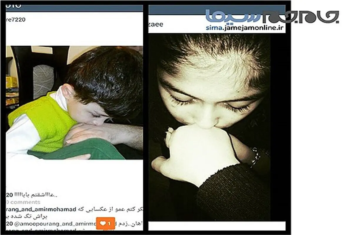 دعوت «عمو پورنگ» به چالش بوسیدن دست مادران/ تصاویر