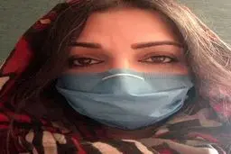 عکس: تیپ کرونایی الهام پاوه نژاد