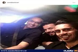 سلفی جالب بازیکن پرسپولیس/عکس