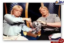 تصویری قدیمی از شفر در کنار الیور کان